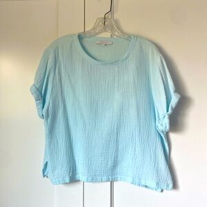 OLIVACEOUS top M 100% cotton